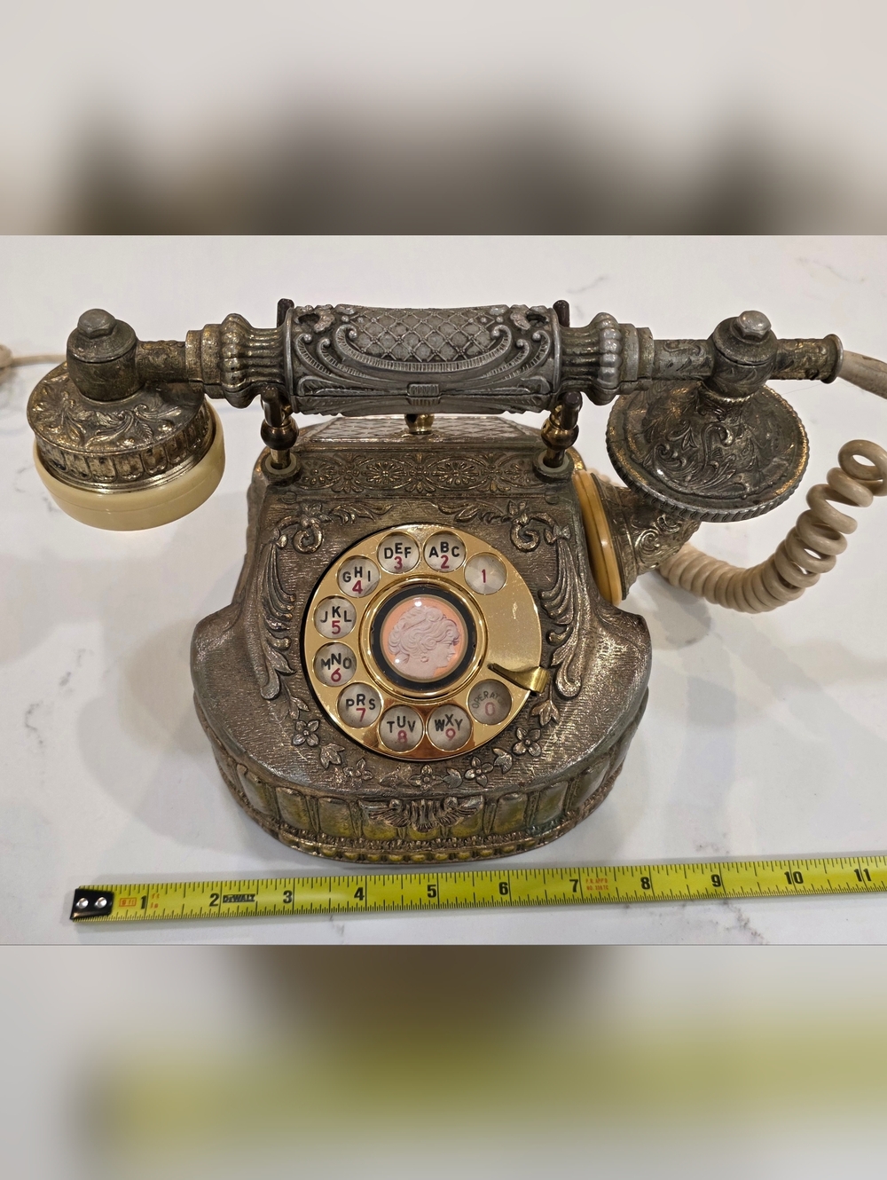 Vintage Ornate Rotary Phone - Picture 7 of 12
